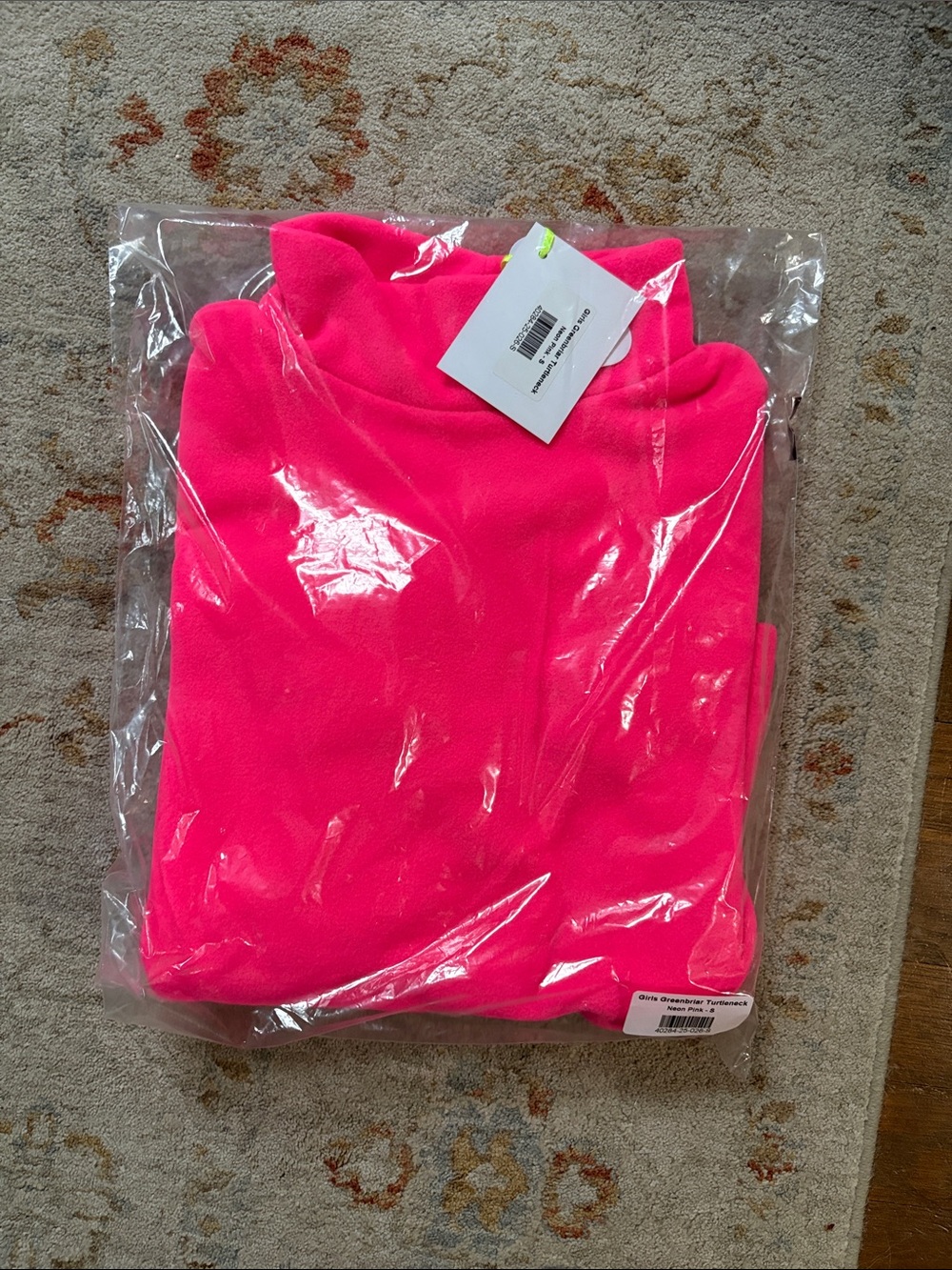 Dudley Stephens Kids Bright Hot Pink Hoodie Sweatshirt